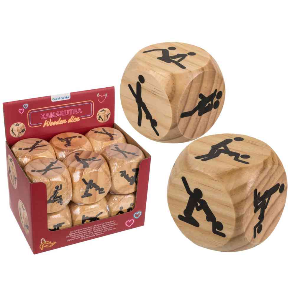 Out of the blue - Kamasutra houten dobbelstenen Jeu de plaisir